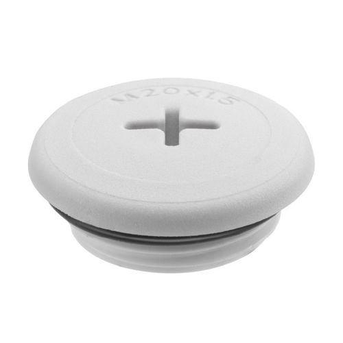 Round plug Kthreadedpolystyreneprotection