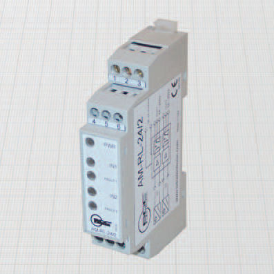 Signal amplifier AM-RL series switchingelectronicwith relay output