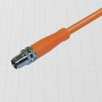 Data connector C8M series straightmalefor sensors