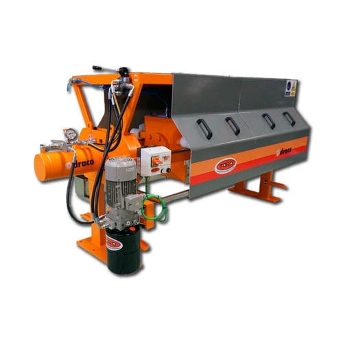 Semi-automatic filter press Draco® FPSAplate and framefor sludge treatment