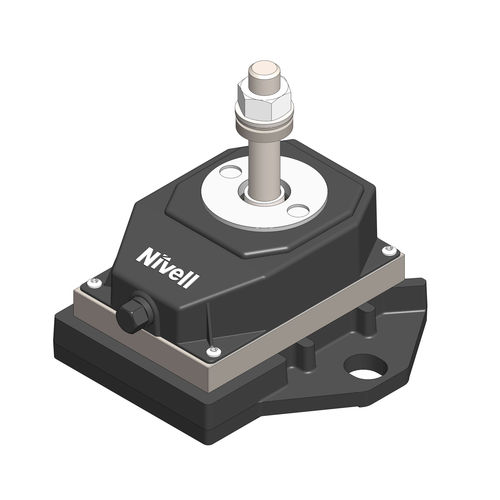Precision leveling wedge DK-2/10 + AP 10x10, M20x95 (190)adjustablewith screw on bolt