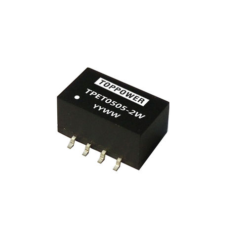 Модуль преобразователя постоянного тока SMD серии TPET-2Wинкапсулированный нерегулируемыйдля телекоммуникационных приложений