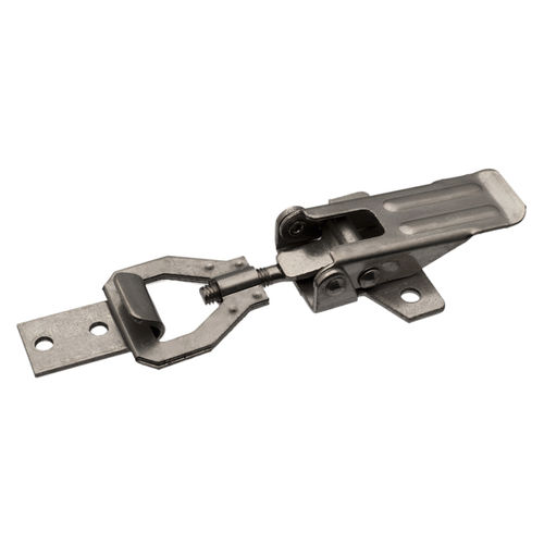 Stainless steel draw latch CS175zinc-coated steelnickel steeladjustable