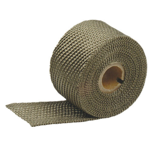 Exhaust pipe heat wrap 25 - 200 mmtitanium