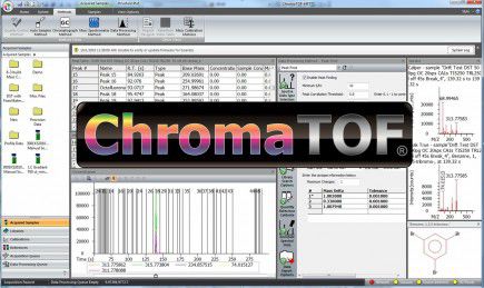 Программное обеспечение для сбора и анализа данных ChromaTOF HRTдля масс-спектрометрии