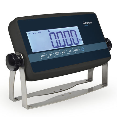Индикатор веса с ЖК-дисплеем GI400 LCD ABSкрепление на панелинастольное крепление к стене