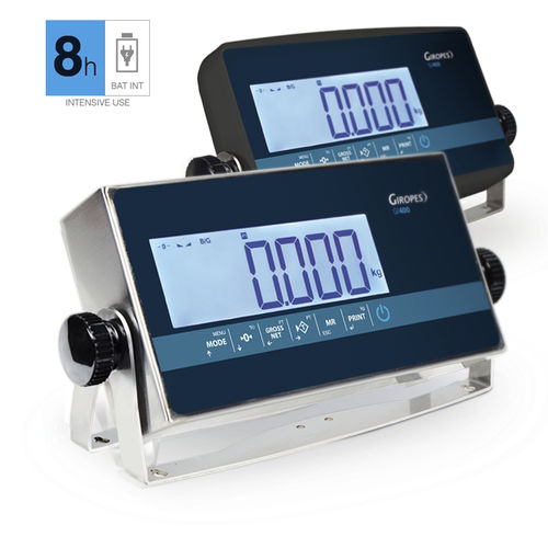 Индикатор веса ЖК-дисплей GI400 LCD BAT LI IONнастенный монтажIP65