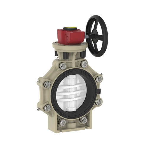Lug type valve K4 butterflywith handwheelflange