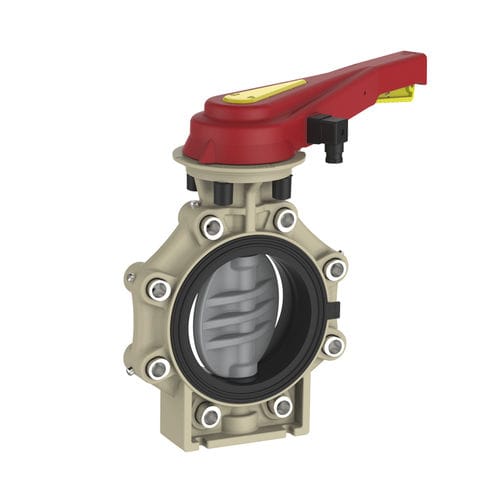 Lug type valve K4 butterflyleverflange