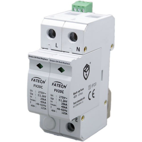 Type 2 surge arrester FV20C/2-440(S)for power suppliesremote signalingwith fault indication