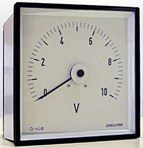 Панельный измеритель напряжения постоянного тока серии ZCАналоговый пост. ток для монтажа на панели