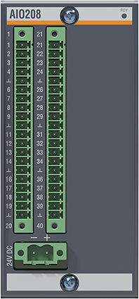 Аналоговый модуль ввода-вывода AIO208/21616-I/O8-I/O