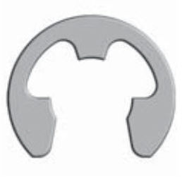 External snap ring E seriesE-type