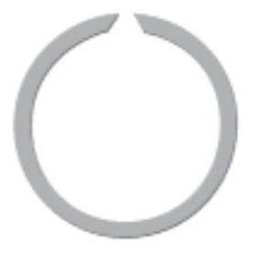 External retaining ring USC seriesconstant section