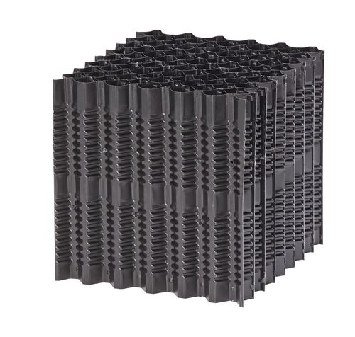Plastic structured fill block BIOdek®for water treatment