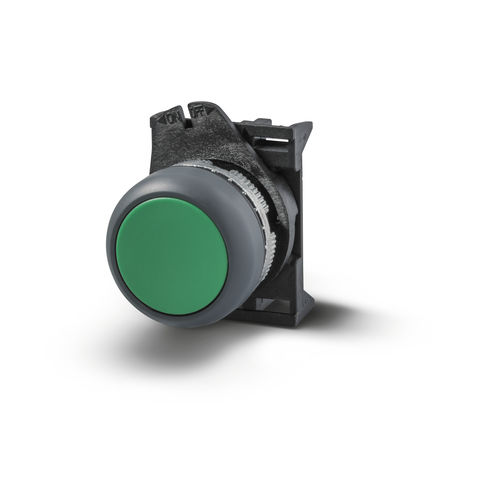 Сенсорный кнопочный переключатель PPRN2GL - Pulsante rasato ø22 IP67/IP69K - СЕРАЯ ЛИНИЯIP65врезной без фиксации