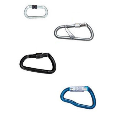 Locking carabiner MO-54, MO-55/1, MO-54000, MO-54004metal