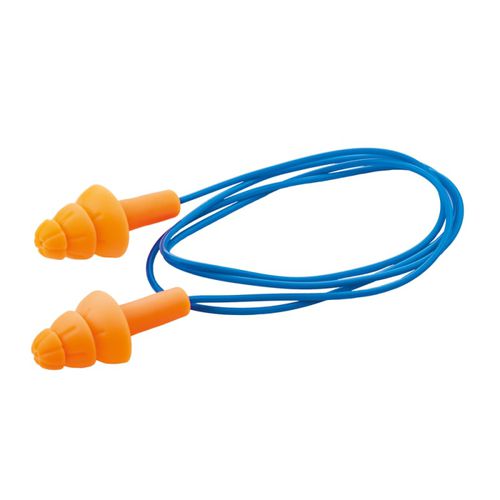 Reusable ear plugs EPR02thermoplastic rubbercordedhigh-attenuation