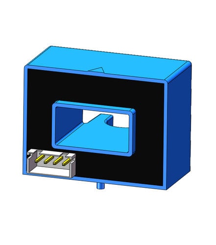 Open-loop Hall effect current sensor SCK3A seriespanel-mountplug-inDC