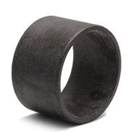 Самосмазывающийся подшипник скольжения deva.tex® 541цилиндрический, синтетическая ткань, эпоксидная смола