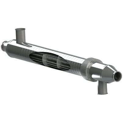 Многотрубный теплообменник XLG® Mжидкость/жидкостьгаз/жидкостьнержавеющая сталь
