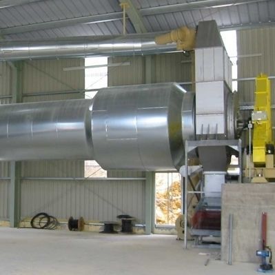 Ротационная барабанная сушилка TRHhot airdry airrotary