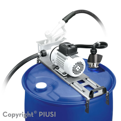 Motorized dispenser SUZZARABLUE DRUMfor AdBluestainless steel