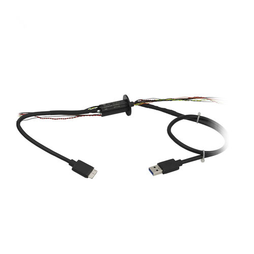 USB контактное кольцо LPM-30B-0205-02S-U3капсулаалюминийс позолоченными контактами