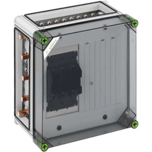 Корпус настенный GSS 2015-250 прямоугольныйполикарбонатВыключатель-разъединитель с предохранителем NH
