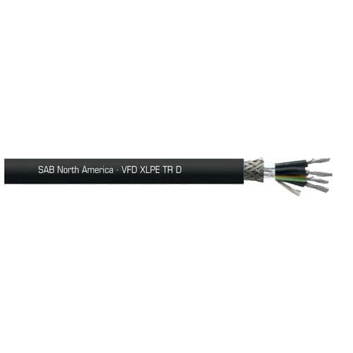 Силовой кабель VFD XLPE TR Изолированный, огнестойкий, экранированный
