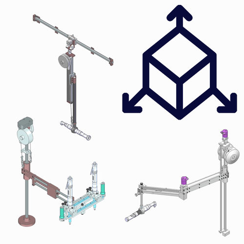 Torque reaction arm telescopiclinearergonomic