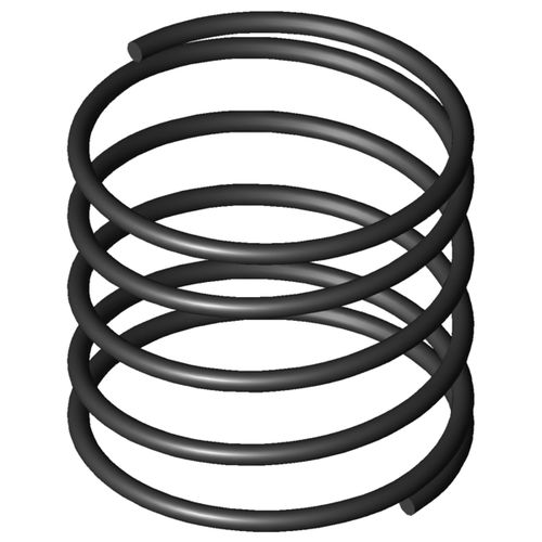 Compression spring D-011Wwirecarbon steel