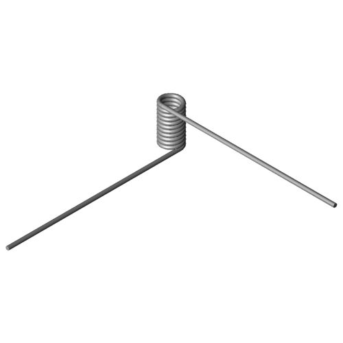 Torsion spring T-16007Rwireinox