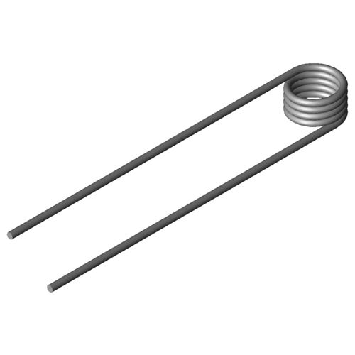 Torsion spring T-16022Rwireinox