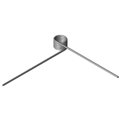 Torsion spring T-16023Rwireinox