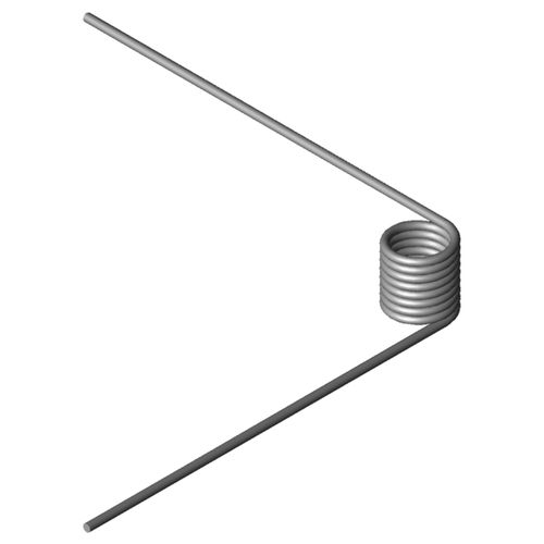 Torsion spring T-16025Rwireinox