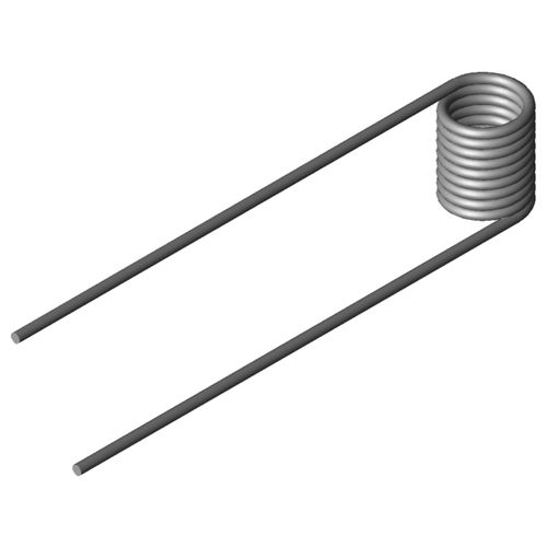 Torsion spring T-16026Rwireinox