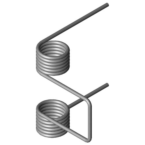 Double torsion spring DSF-265wireinox