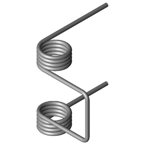 Double torsion spring DSF-305wireinox