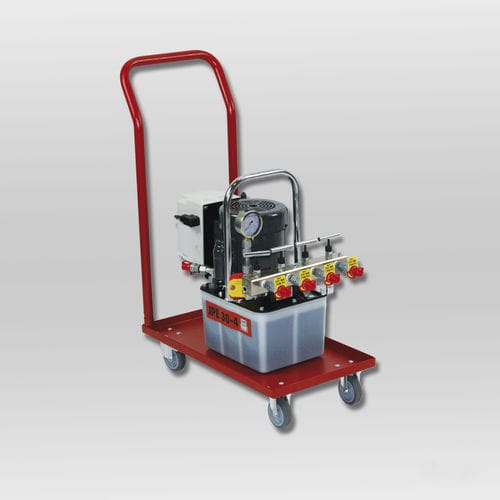 Electrically-powered hydraulic pump JPE 30/4 NVRhandlingremote controlmobile