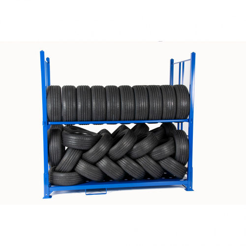 Складской стеллаж ECOTIRErack® TR-EC-32для шинсталь2