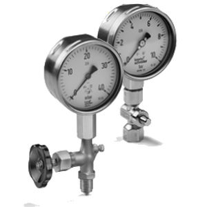 Analog pressure gauge KFM, RFMcapsuleprocessfor gas