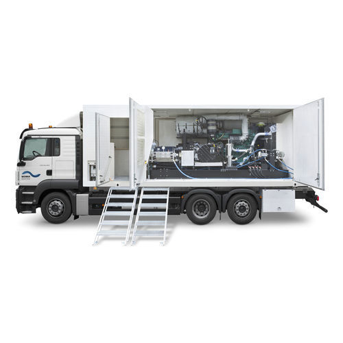 Очиститель высокого давления для дизельных двигателей EcoMaster D 550Z ZWG на грузовике
