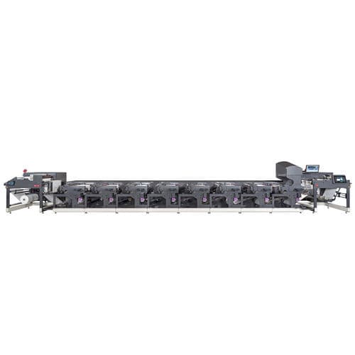 In-line flexographic press FA-26eight-colorlabelfor packaging