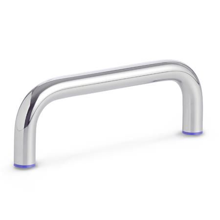 Трубчатая ручка GN 429 Hygienic Designдверьнержавеющая стальП-образная