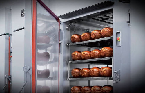 Meat smoking, baking, cooking unit ARQsausagefor the food industry