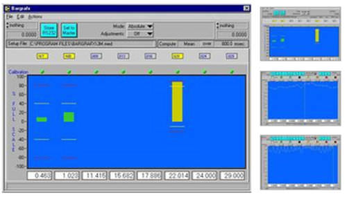 Измерительное программное обеспечение Bargrafx™, калибровка, инженерия, сбор данных