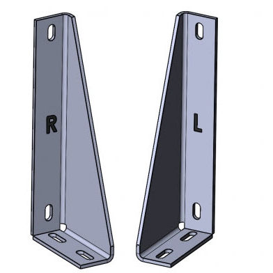 Profile assembly fastening bracket 4045 S seriessteelfixed