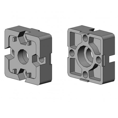 Aluminum profile connector 4201 AL - EL 01 seriesdie casting