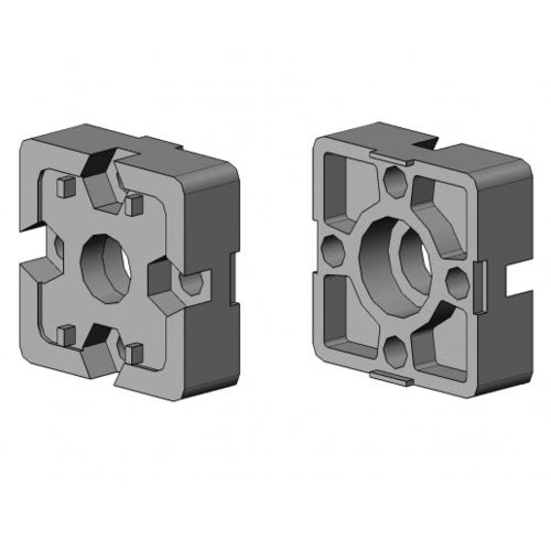 Aluminum profile connector 4202 AL - EL 01 seriesdie casting